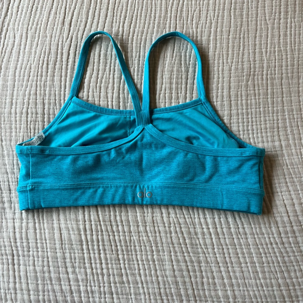 ALO Yoga Tech Bra in Teal
